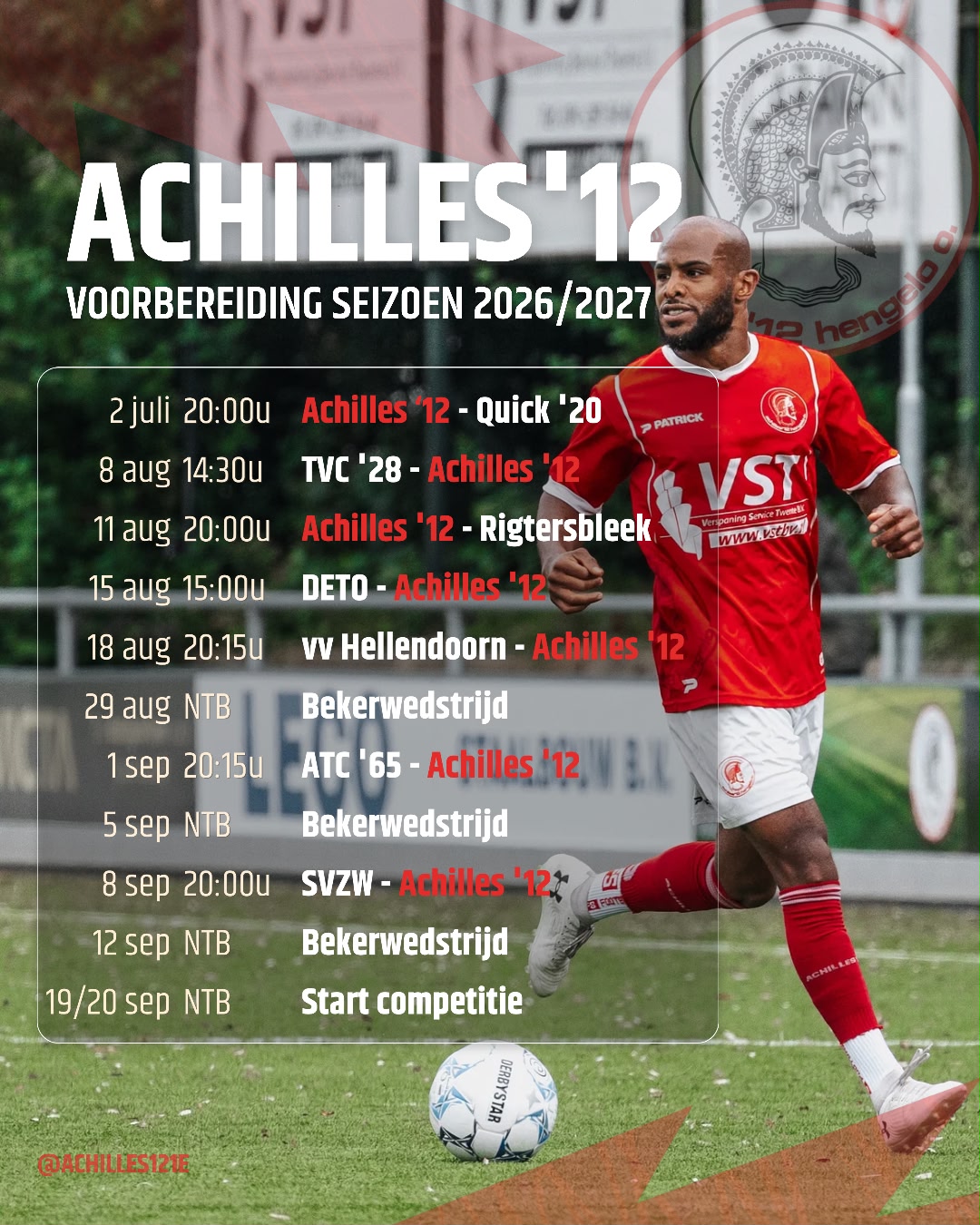 De voorbereiding op het nieuwe seizoen staat voor de deur!