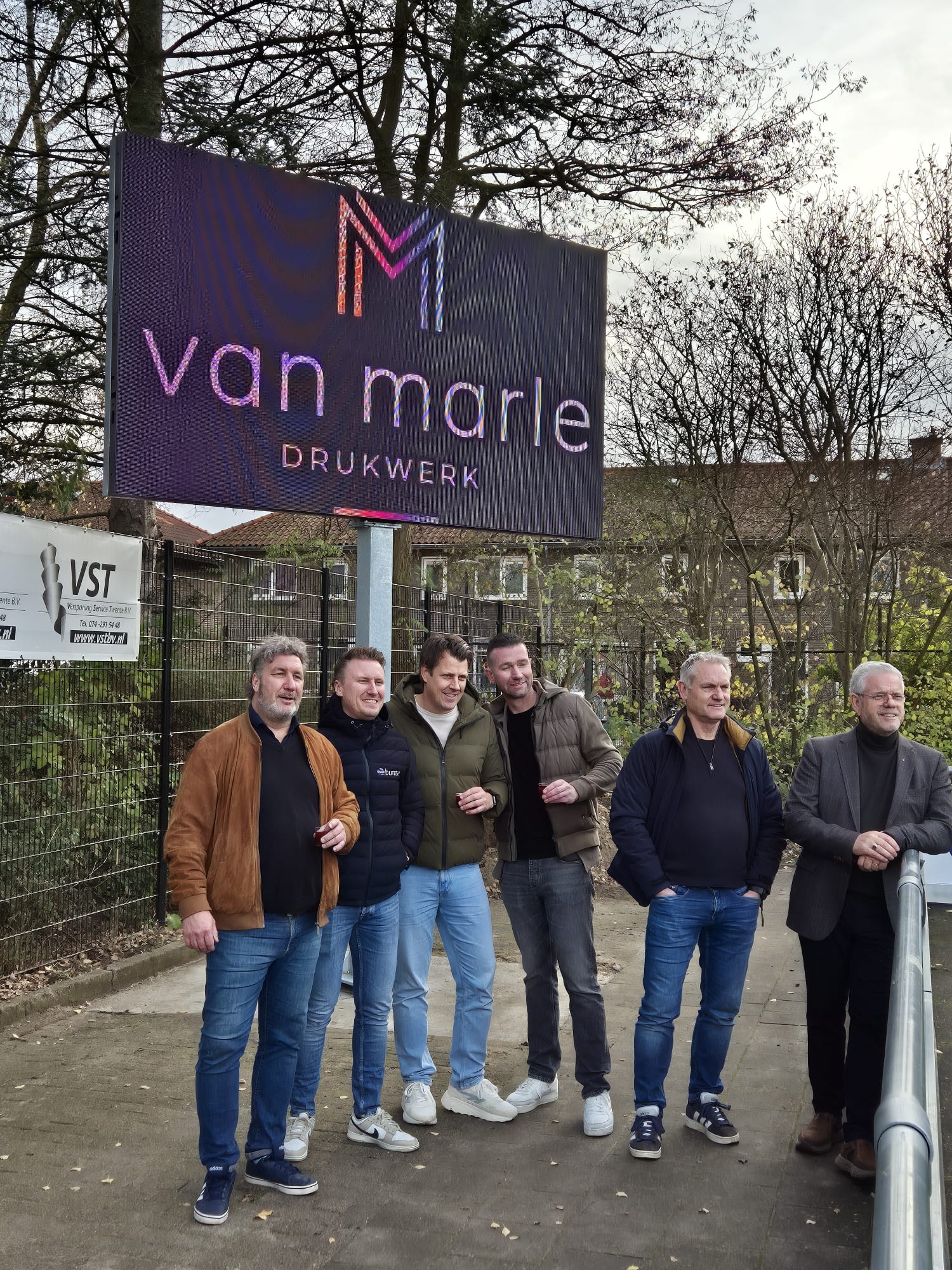 Achilles en haar fans tonen zich