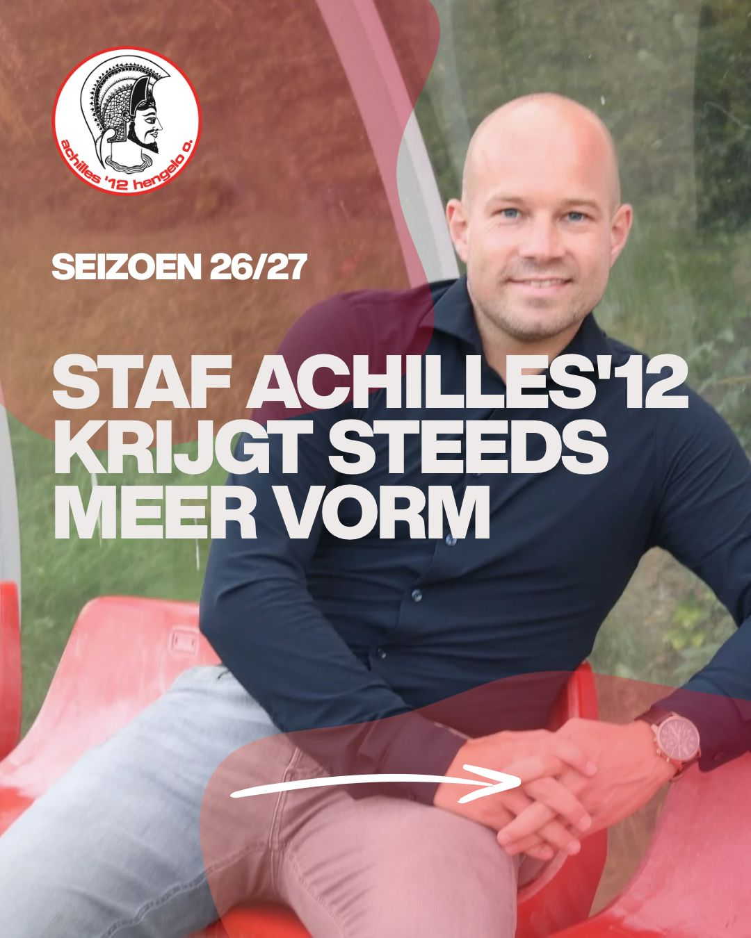 Technische staf Achilles ’12 1 voor seizoen 2026/2027 krijgt steeds meer vorm